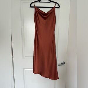 Satin dress